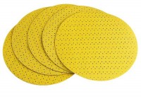 Flex geel velcro schuurpapier Ø225mm K220